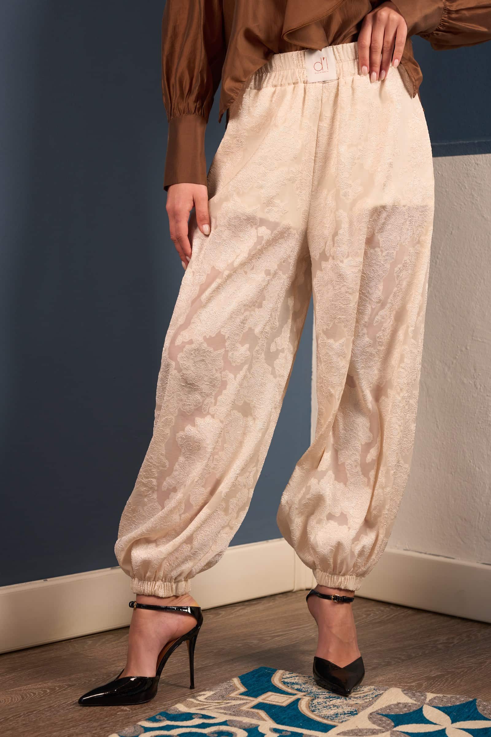 Pantalone Avorio Cipriato