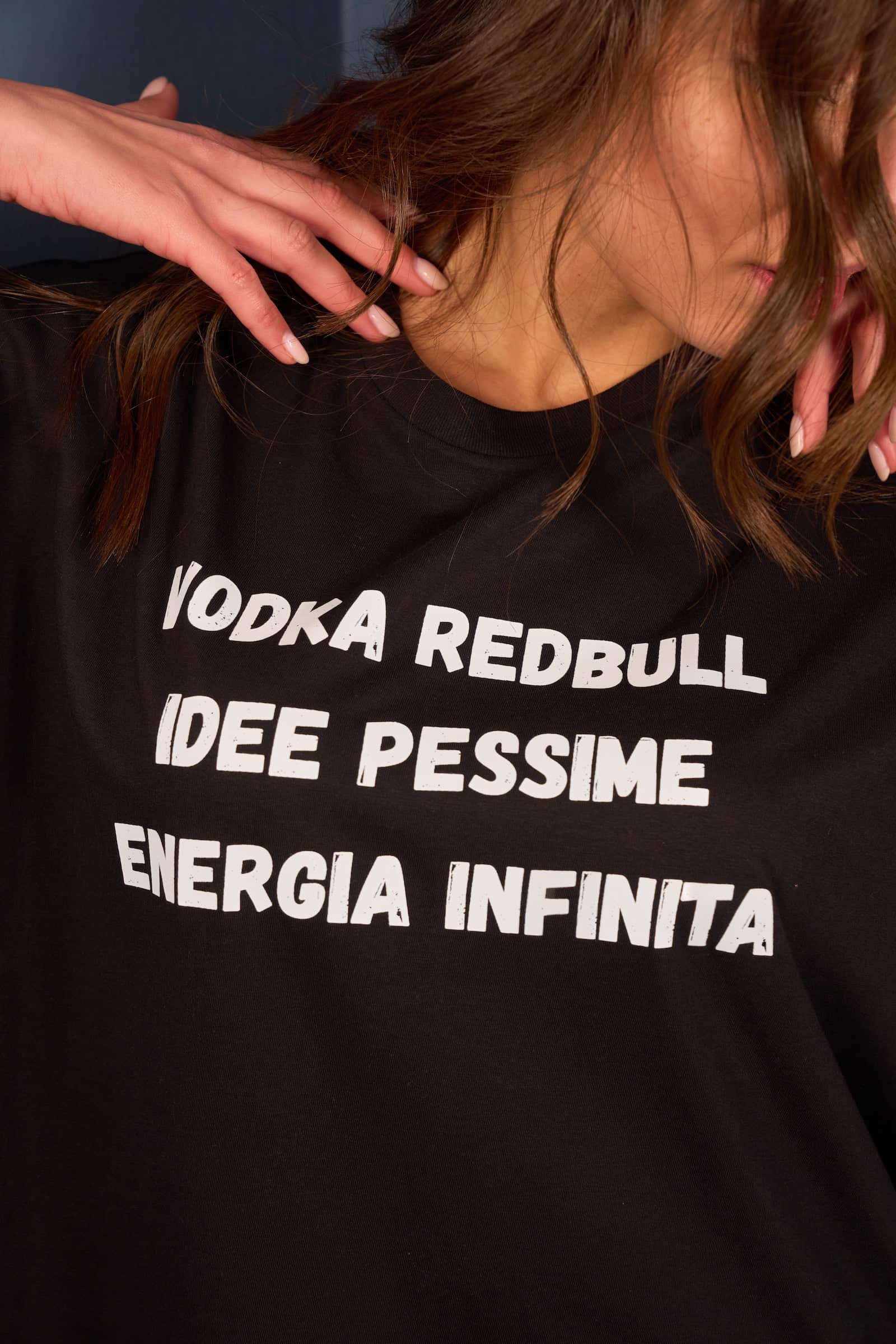 Unisex vodka redbull idee pessime energia infinita - Nera
